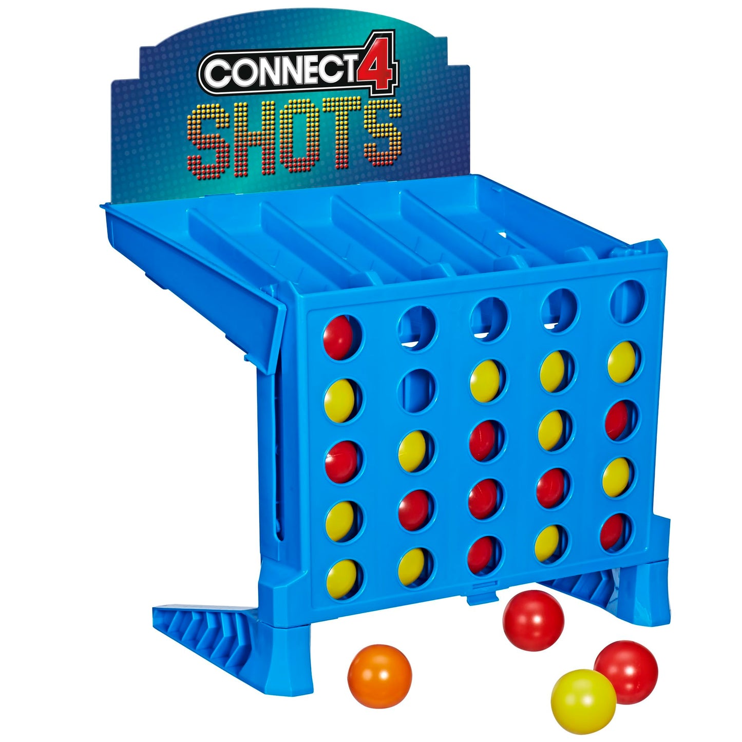 Hasbro Gaming Connect 4 Shots Board Game Activity for Kids Ages 8+, Active Games for Families, 2 Player Game