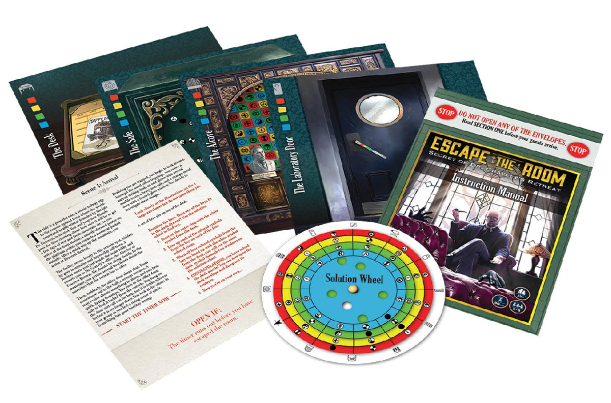 ThinkFun Escape The Room Secret of Dr. Gravely's Retreat