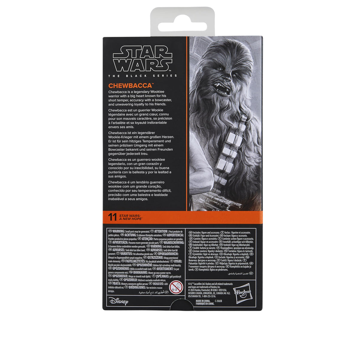 Star Wars The Black Series Chewbacca A New Hope 6-inch Action Figure