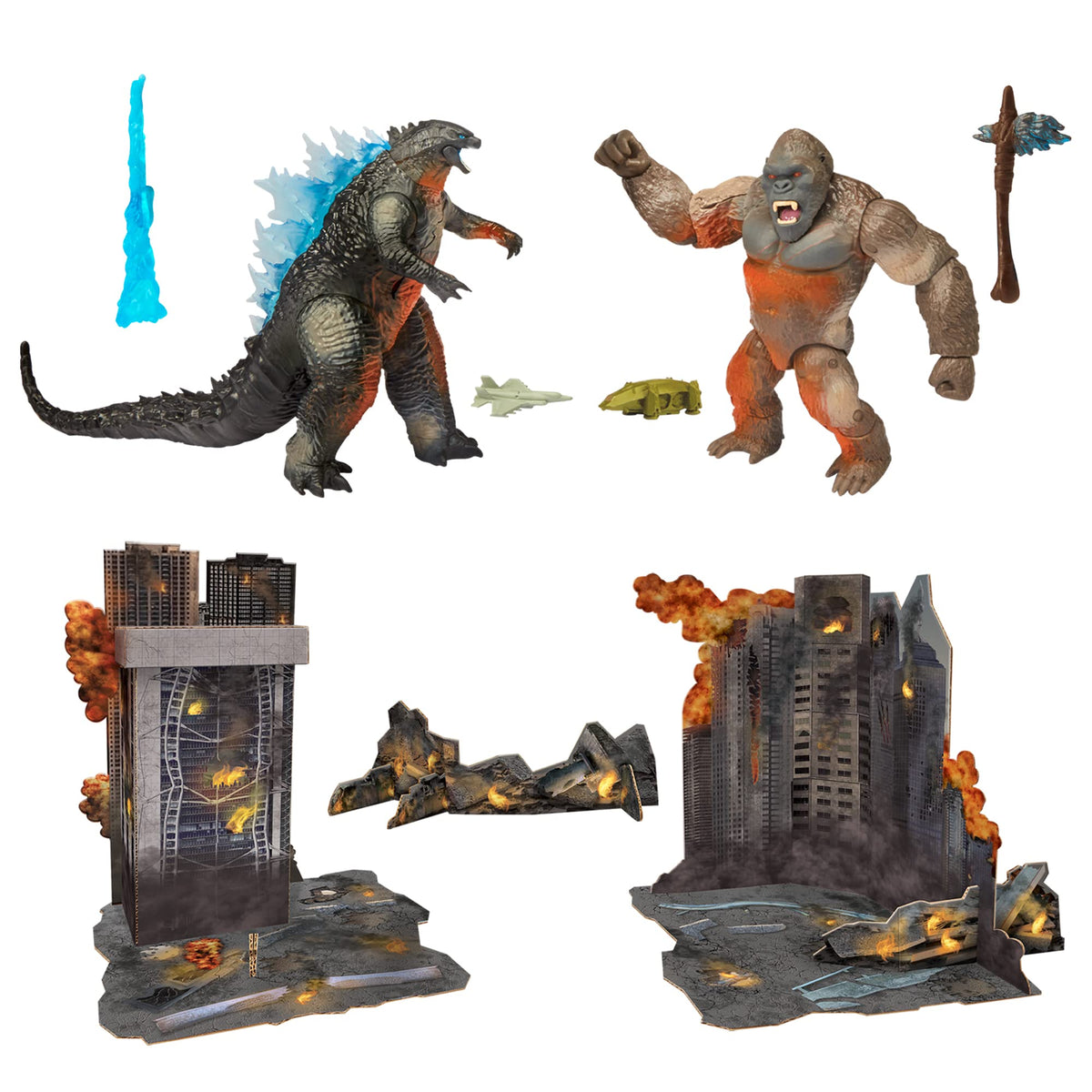 Monsterverse 6" City Battle Bundle by Playmates Toys