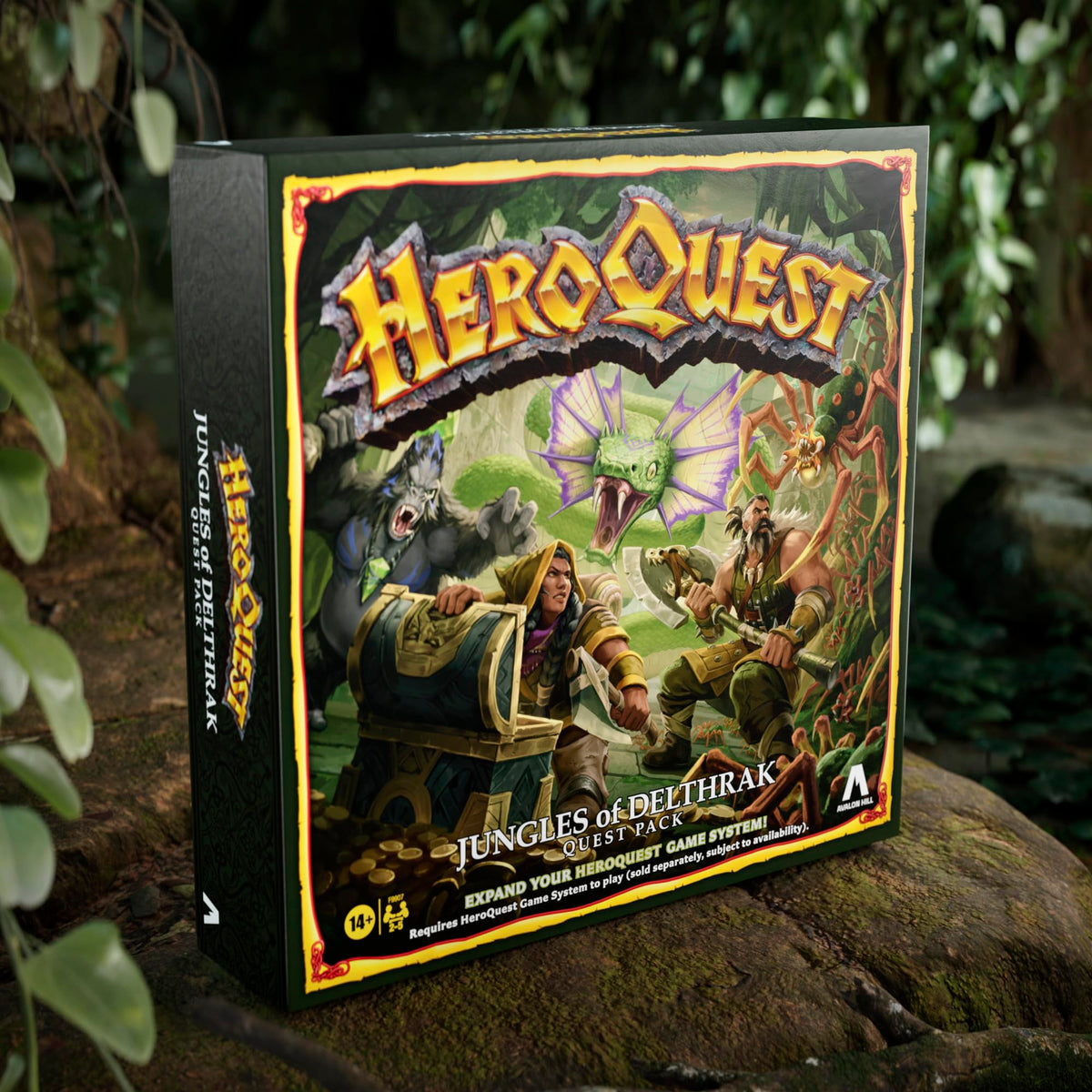 Avalon Hill HeroQuest Jungles of Delthrak Quest Pack | Requires HeroQuest Game