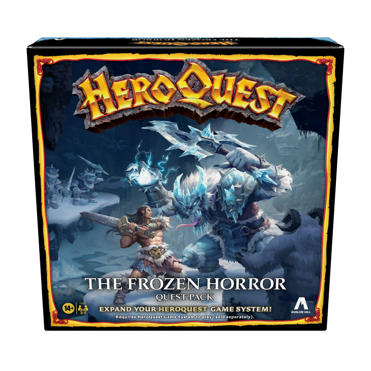 Avalon Hill HeroQuest The Frozen Horror Quest Pack,, Requires HeroQuest Game