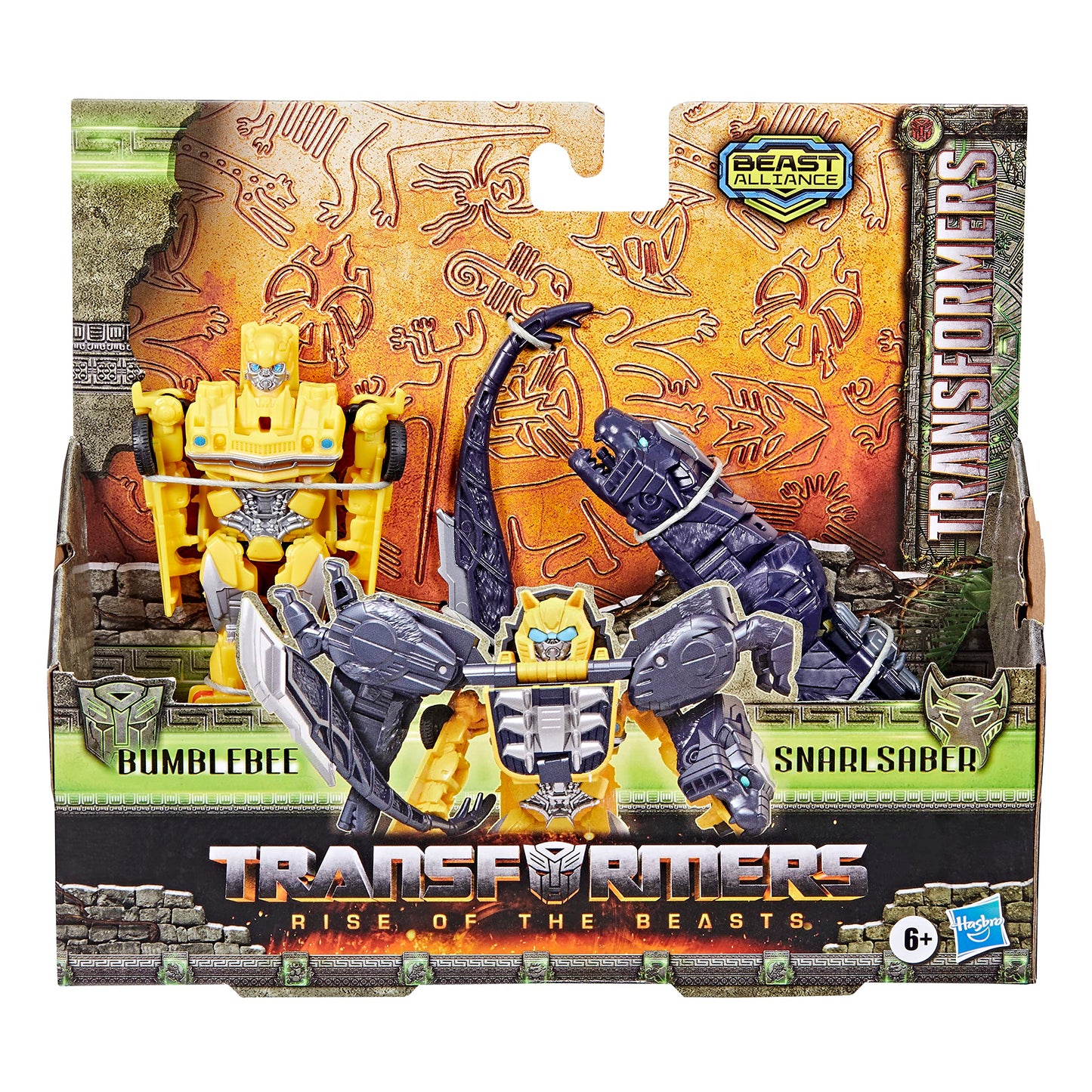 Bumblebee and Snarlsaber Beast Combiner 2-Pack | Beast Alliance | Transformers: Rise of The Beasts