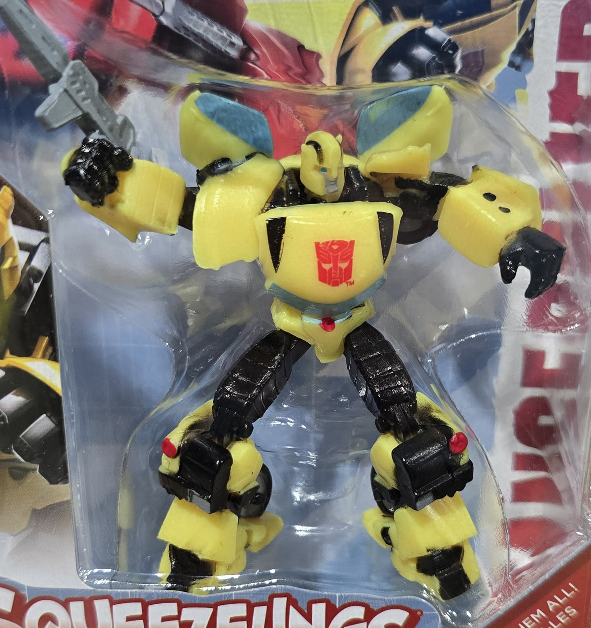 Transformers Bumblebee Squeezelings Collectible Figure
