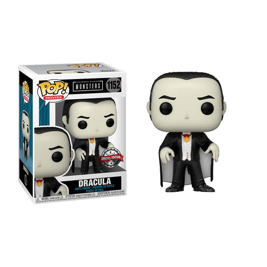 POP Funko Universal Monsters Dracula 1931 Exclusive Figure, Black