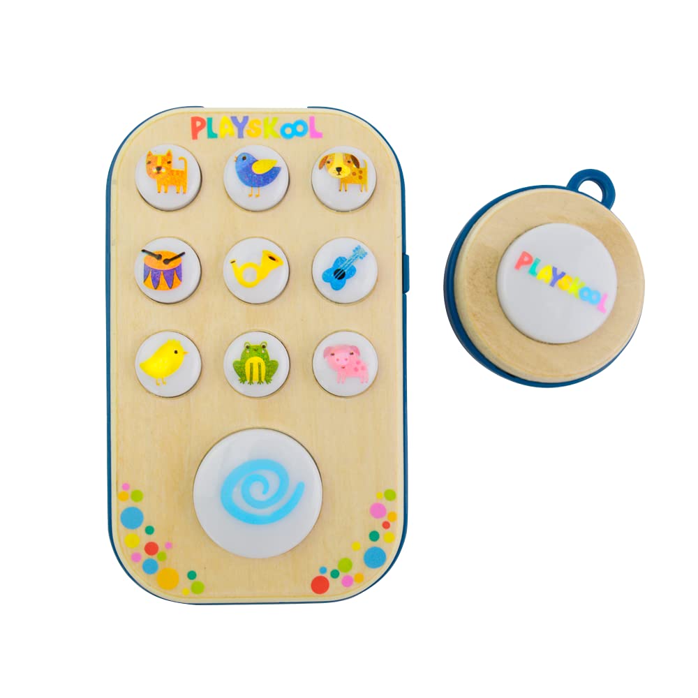 Playskool Little Wonders Gimme-A-Ring - Toy Phone - Leave Phone Messages for Baby - Ages 6 Month+