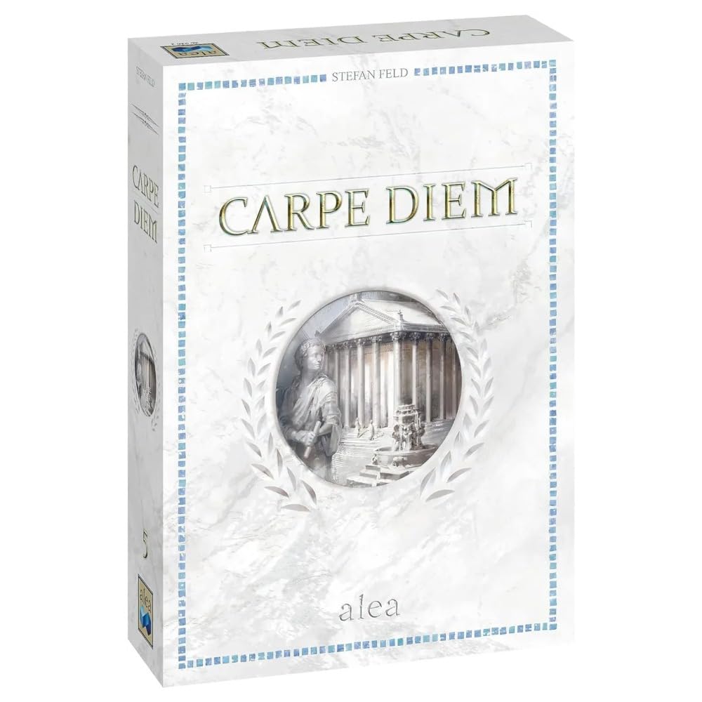 Ravensburger Carpe Diem Strategy Board Game - Engaging Mind Teaser for Ages 10 & Up | Alea 2021 Edition | Educational and Fun | Quality Craftsmanship | Legacy Brand (26926)