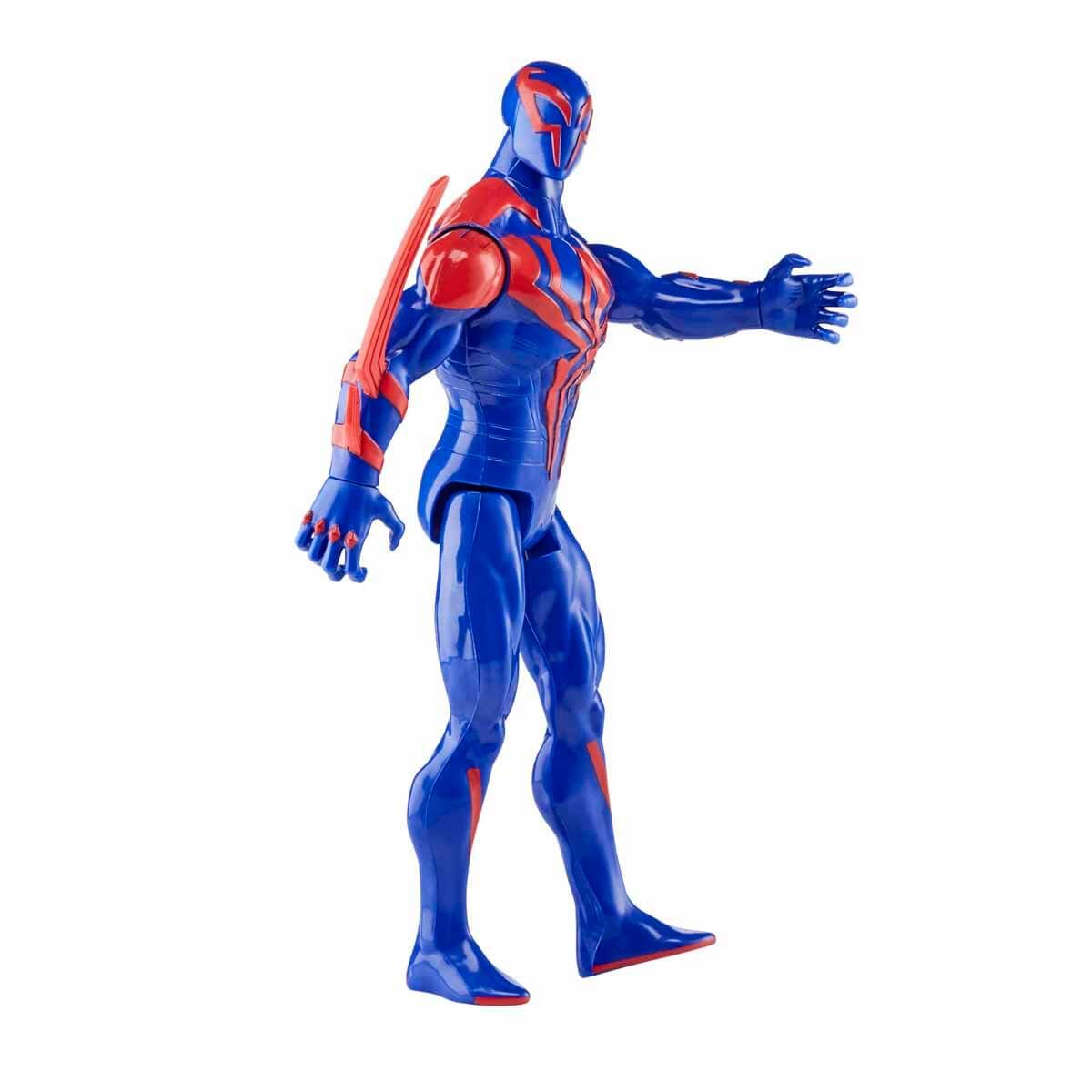 Marvel Spider-Man: Across The Spider-Verse Titan Hero Series Spider-Man 2099 Toy, 12-Inch-Scale Deluxe Figure, Toys for Kids Ages 4 and Up