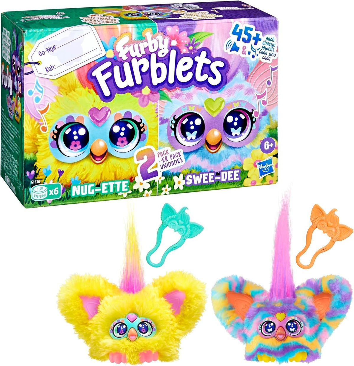 Furby Furblets 2 Pack Spring Mini Friends Nug-Ette & Swee-Dee (Exclusive)