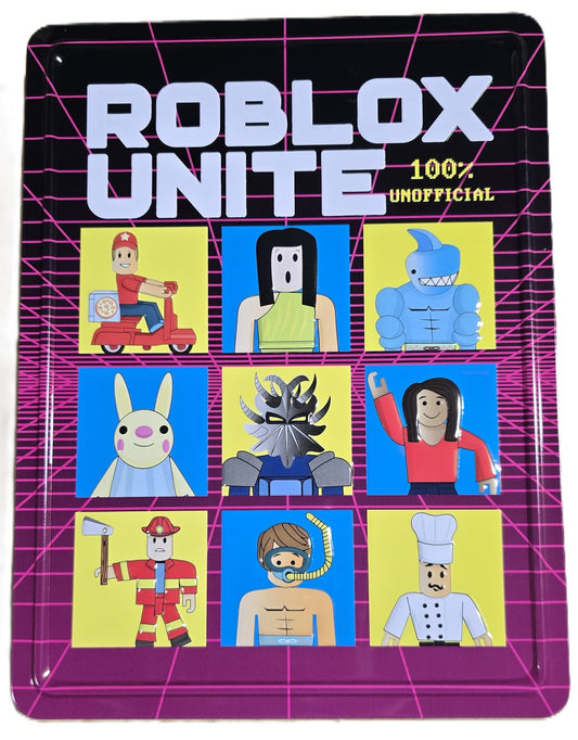 Centum Books Roblox Unite Tin with 4 Activity Books and 3 Sticker Sheets