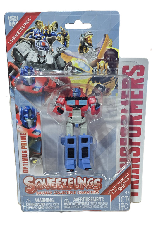 Transformers Optimus Prime Squeezelings Collectible Toy
