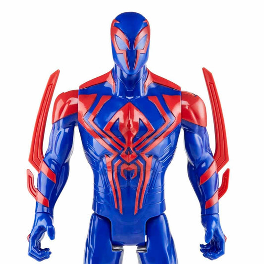 Marvel Spider-Man: Across The Spider-Verse Titan Hero Series Spider-Man 2099 Toy, 12-Inch-Scale Deluxe Figure, Toys for Kids Ages 4 and Up