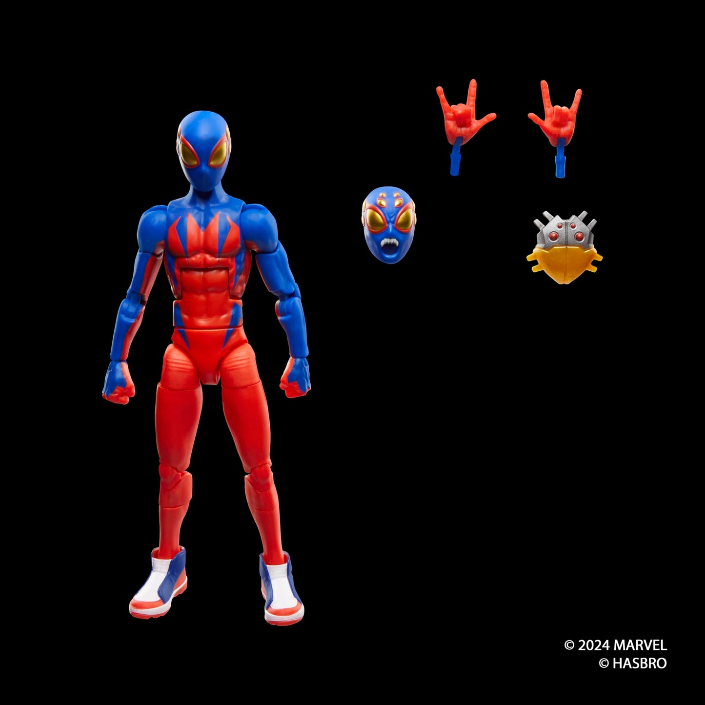 Marvel Legends Series Spider-Boy, Retro Comics Collectible 6-Inch Scale Action Figure
