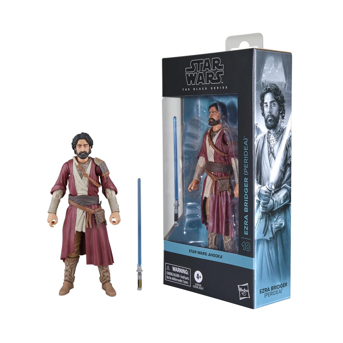 Star Wars The Black Series Ezra Bridger Peridea Ahsoka 6-inch Action Figure