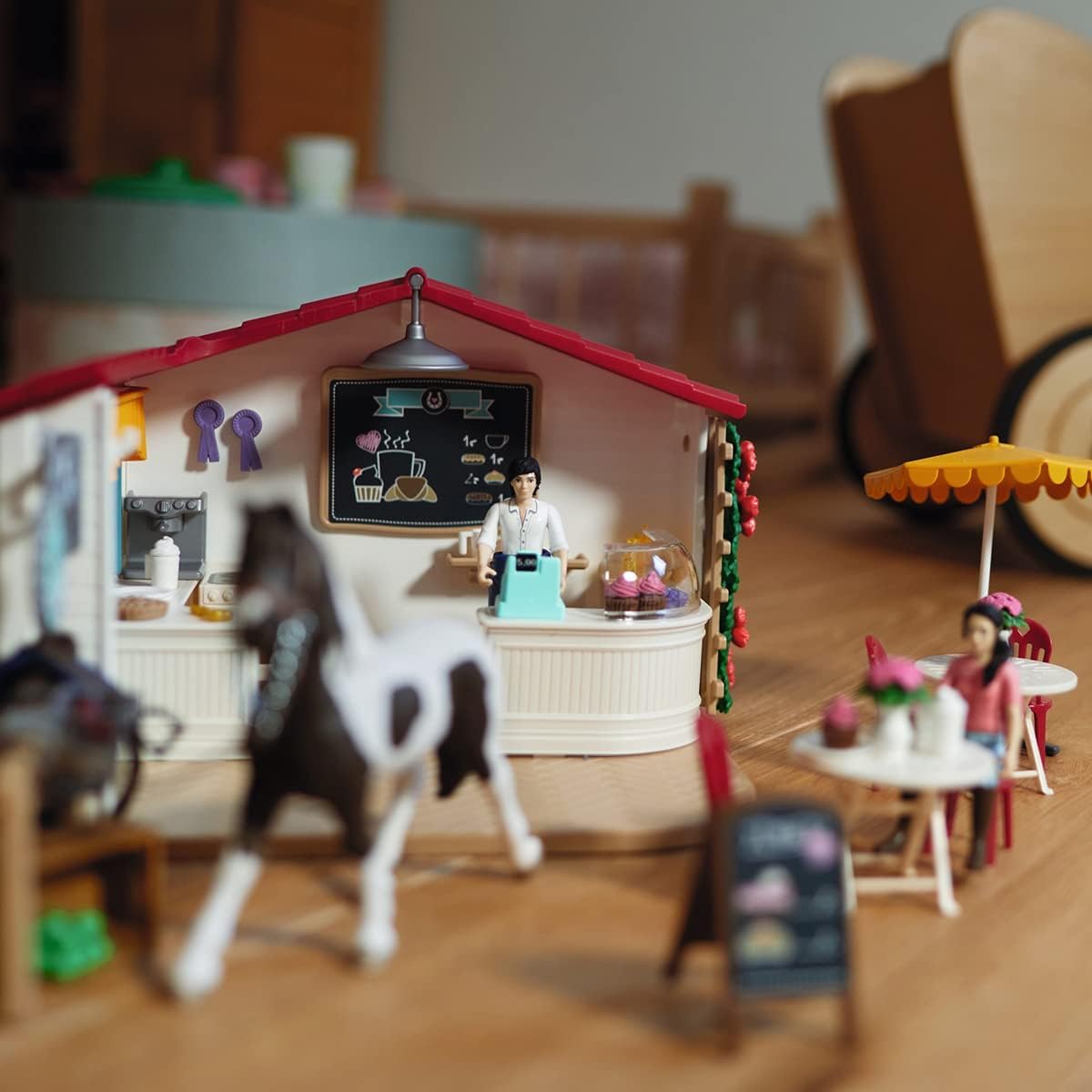 Schleich Horse Club Rider Café 97 Piece Playset