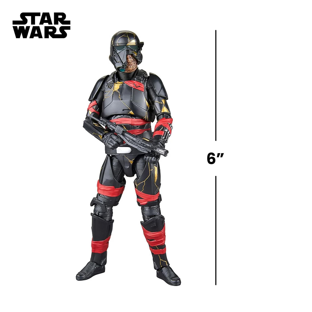 Star Wars The Black Series Night Trooper Ahsoka 6-inch Action Figure