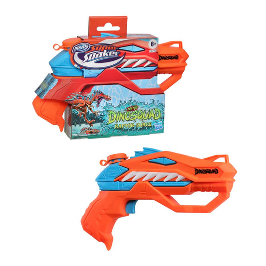 Nerf Super Soaker DinoSquad Raptor-Surge Water Blaster