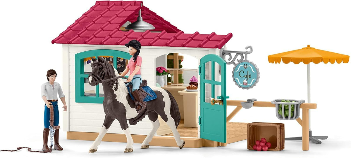 Schleich Horse Club Rider Café 97 Piece Playset