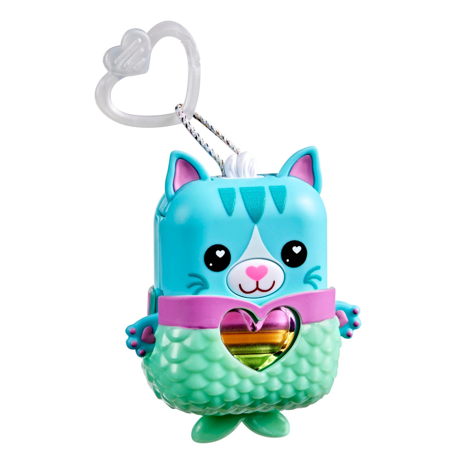 Nano-MALS Pawtricia The Blue Kitty, Electronic Pet Cat, 70+ Responses, Easter Basket Stuffers, Interactive Fidget Toy