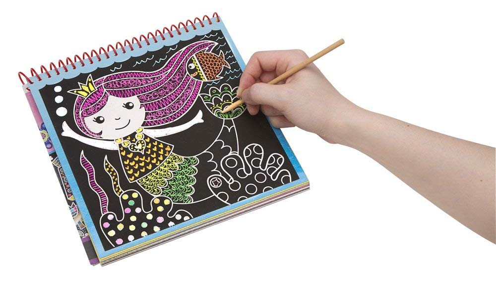 Alex So Cute Scra-ffiti Sketch Drawing Pad