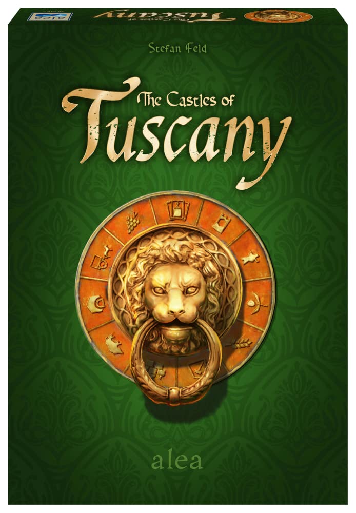 Ravensburger The Castles of Tuscany Strategy Game for Ages 12 & Up - A Fast, Strategic Game of Region Building During The Italian Renaissance