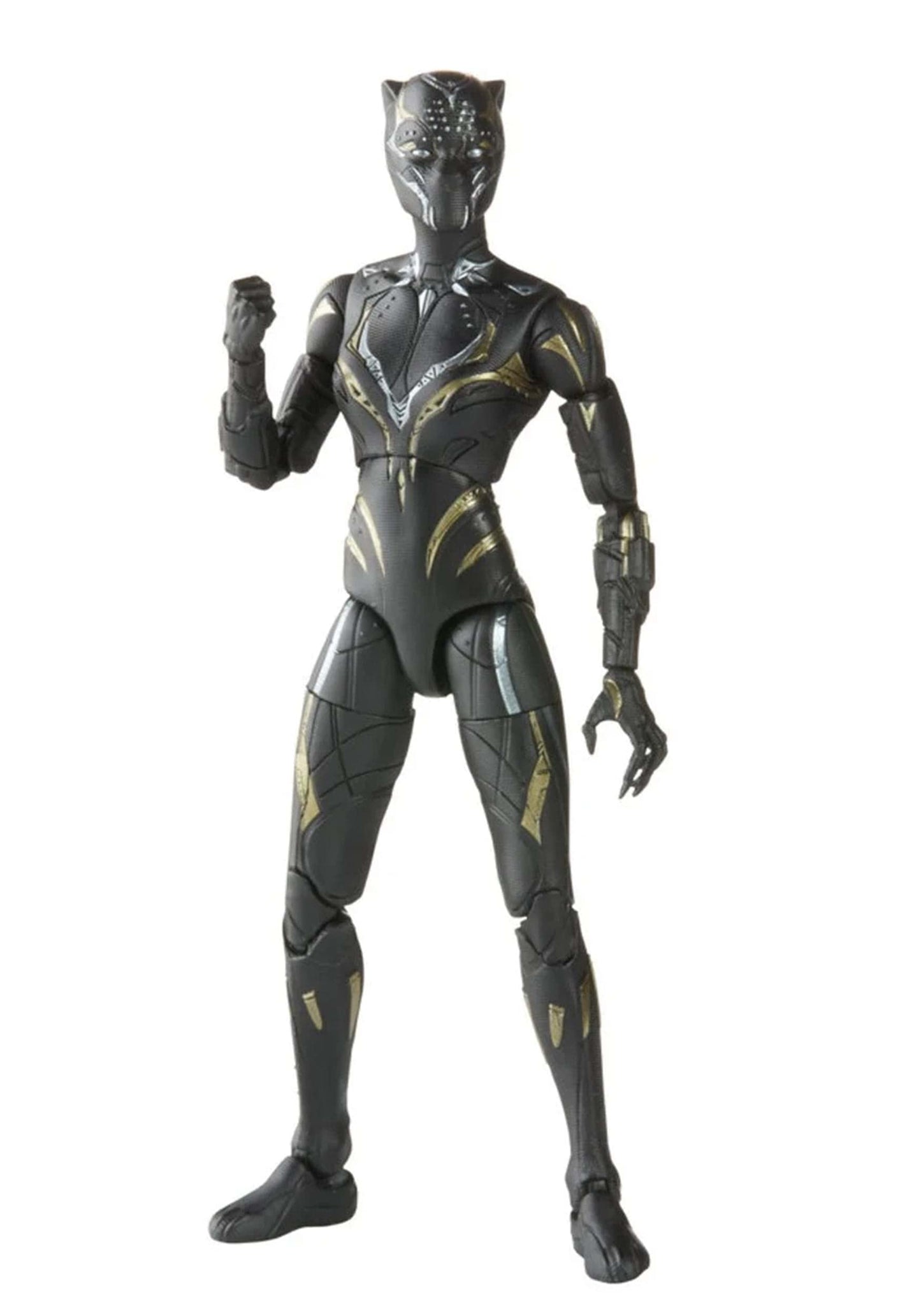 Marvel Legends Series Black Panther Wakanda Forever 6-Inch MCU Action Figure Toy, 2 Accessories