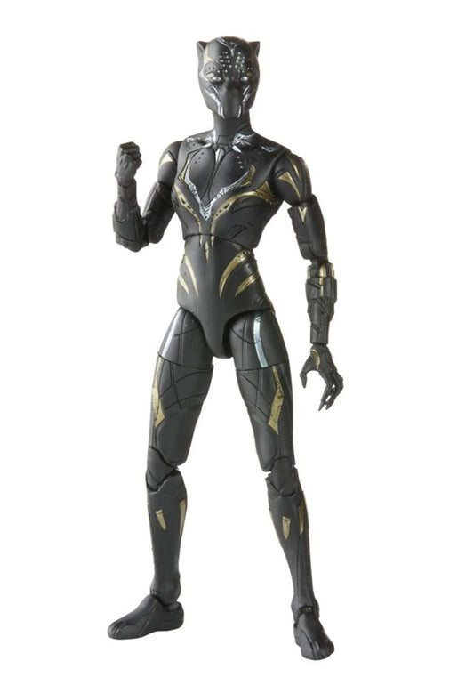 Marvel Legends Series Black Panther Wakanda Forever 6-Inch MCU Action Figure Toy, 2 Accessories