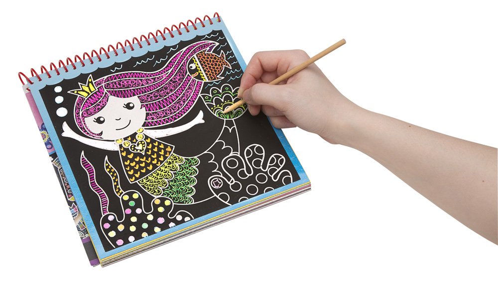 Alex So Cute Scra-ffiti Sketch Drawing Pad