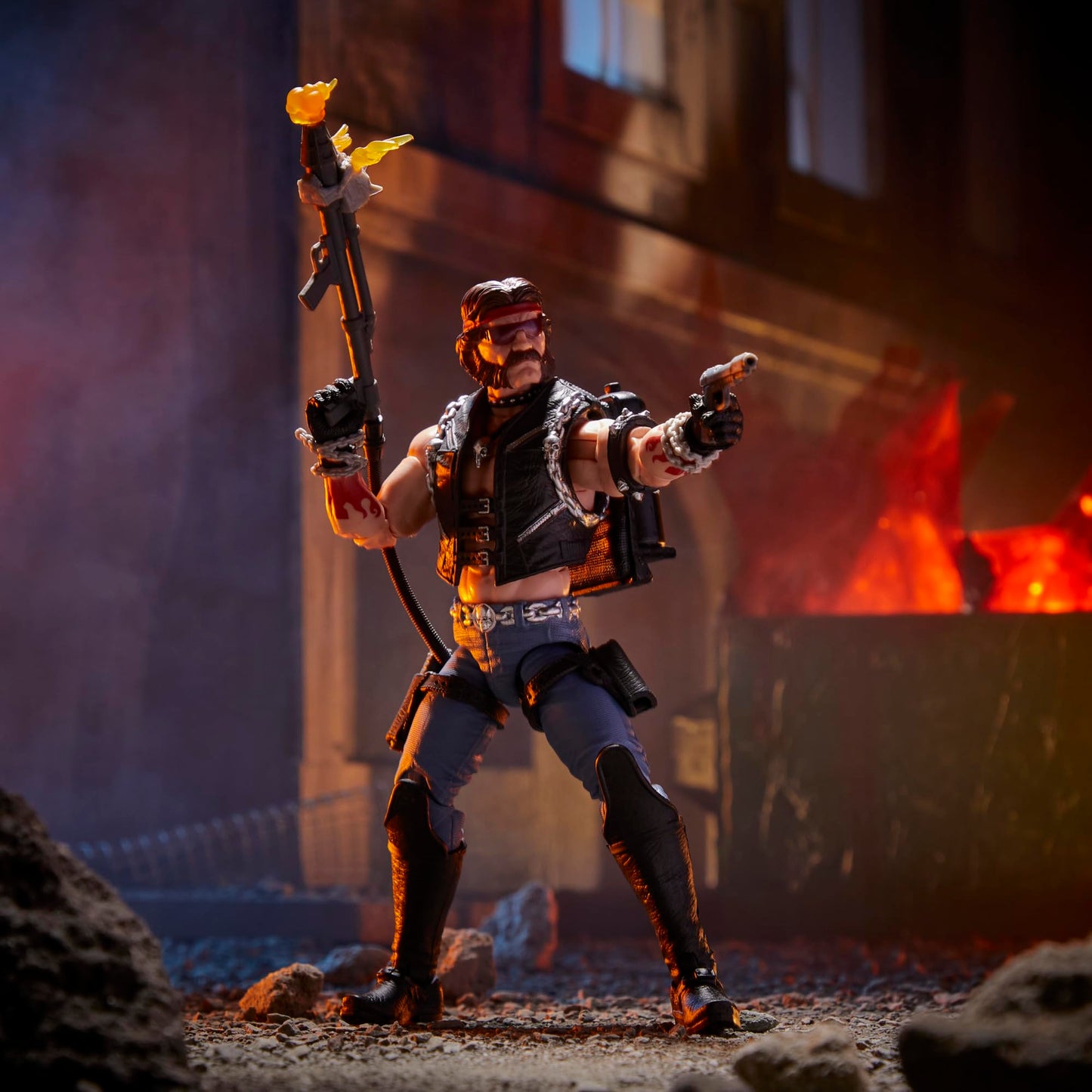 G.I. Joe Classified Series #123, Dreadnok Torch, Collectible 6-Inch Action Figure with 8 Accessories