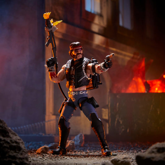 G.I. Joe Classified Series #123, Dreadnok Torch, Collectible 6-Inch Action Figure with 8 Accessories