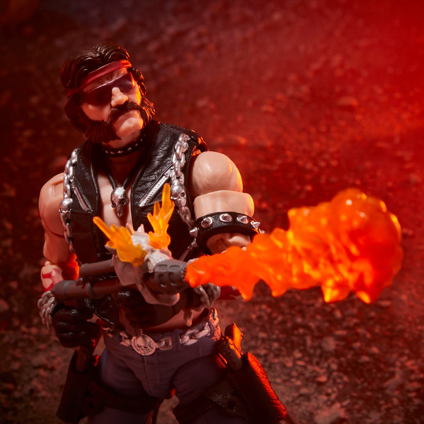 G.I. Joe Classified Series #123, Dreadnok Torch, Collectible 6-Inch Action Figure with 8 Accessories