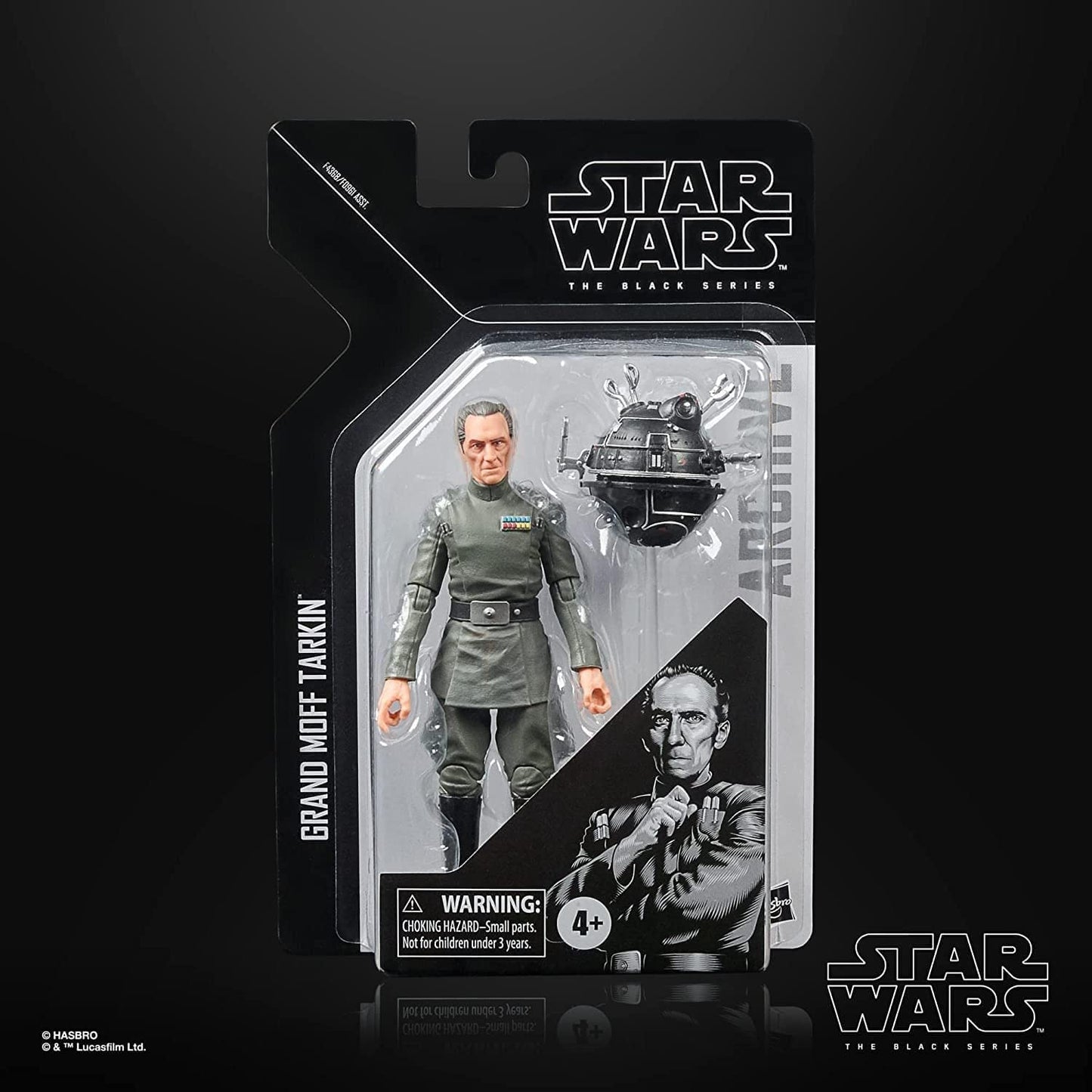 STAR WARS The Black Series Archive Grand Moff Tarkin Toy 6-Inch-Scale A New Hope Collectible Action Figure, Toys for Kids 4 and Up, Multicolored, F4368