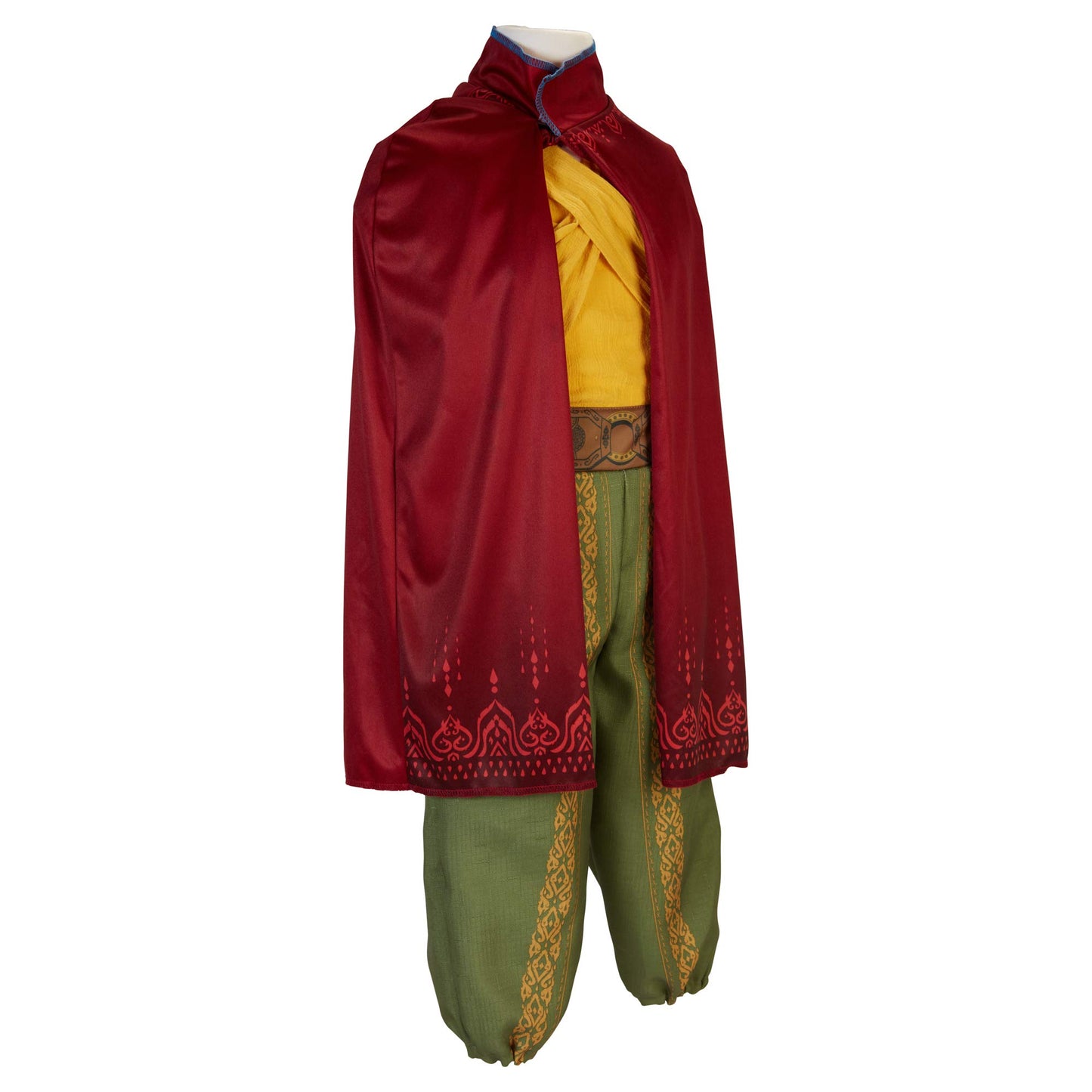 Disney's Raya and the Last Dragon Disney Raya and The Last Dragon Warrior Costume Outfit with Cape for Girls Size 4-6X [Amazon Exclusive] Brown
