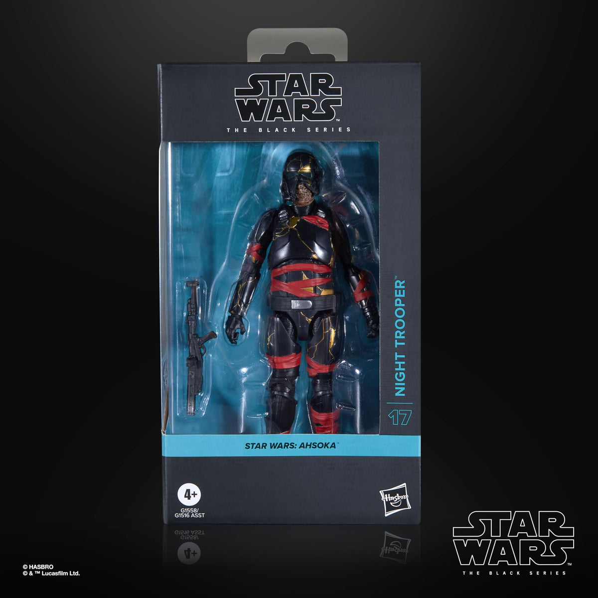 Star Wars The Black Series Night Trooper Ahsoka 6-inch Action Figure