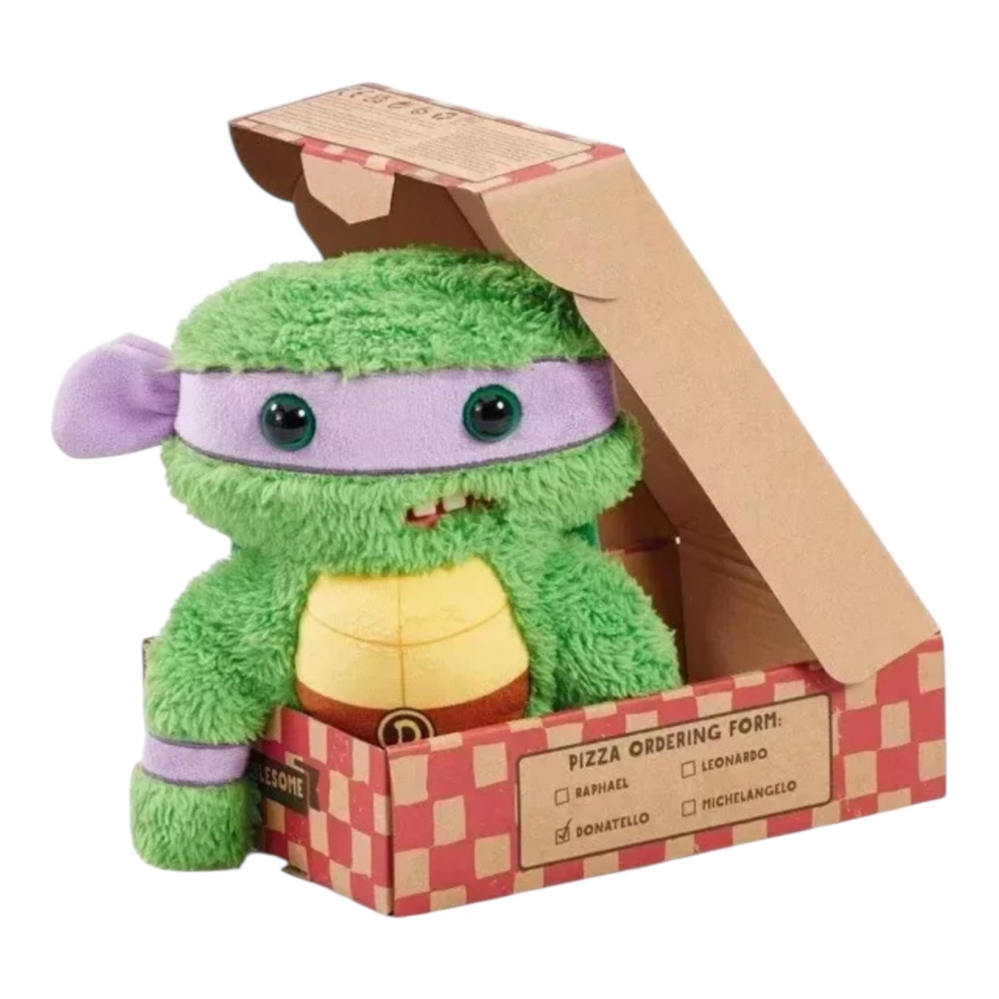 Fuggler Ugly Monster Donatello Ninja Turtle Plush Figure Limited Edition, Green