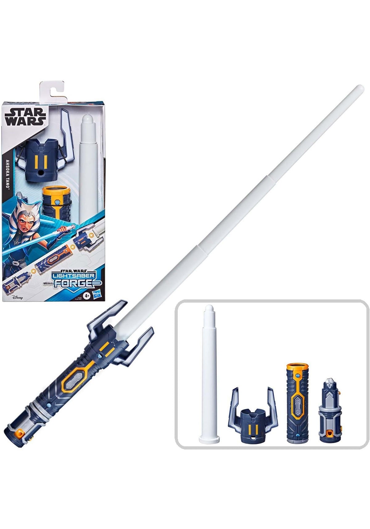 Star Wars Lightsaber Forge Ahsoka Tano Extendable Lightsaber Toy