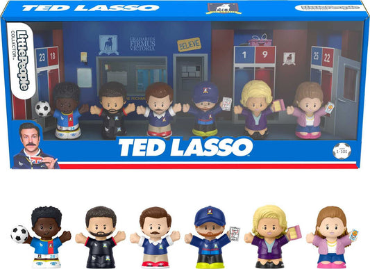 Little People Collector Ted Lasso Series Special Edition Set with 6 Figures