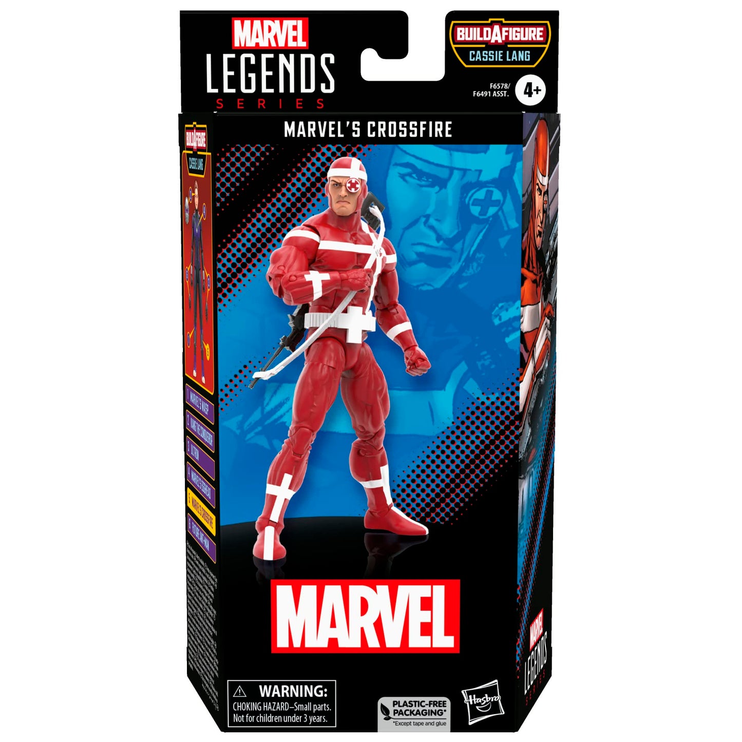 Marvel Legends Series Marvel’s Crossfire, Marvel Comics Collectible 6-Inch Action Figures, Ages 4 and Up