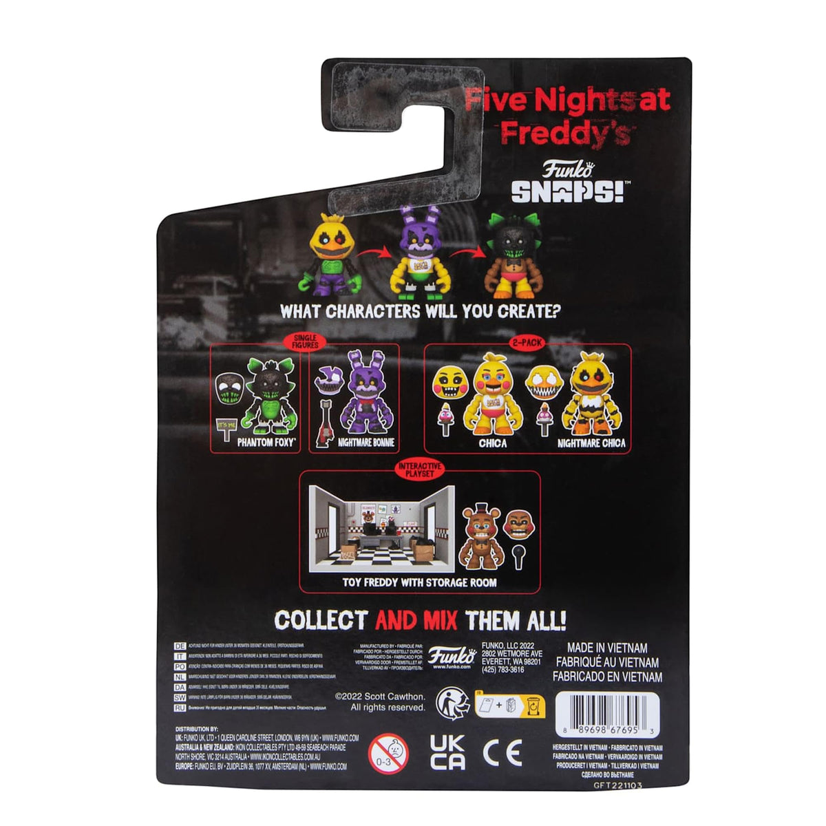 Funko Snaps! Five Nights At Freddy's Phantom Foxy