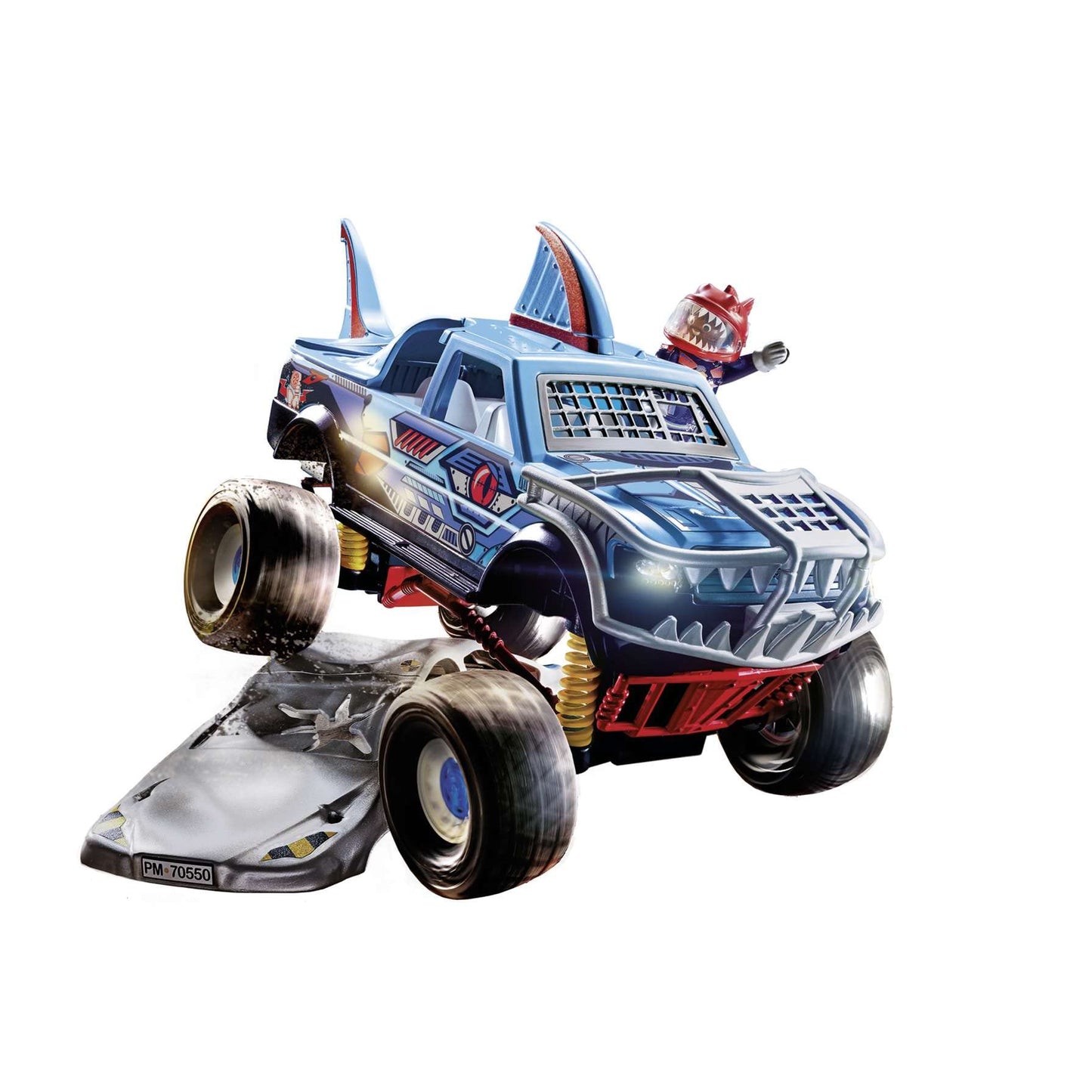 Playmobil Stunt Show Shark Monster Truck Toy