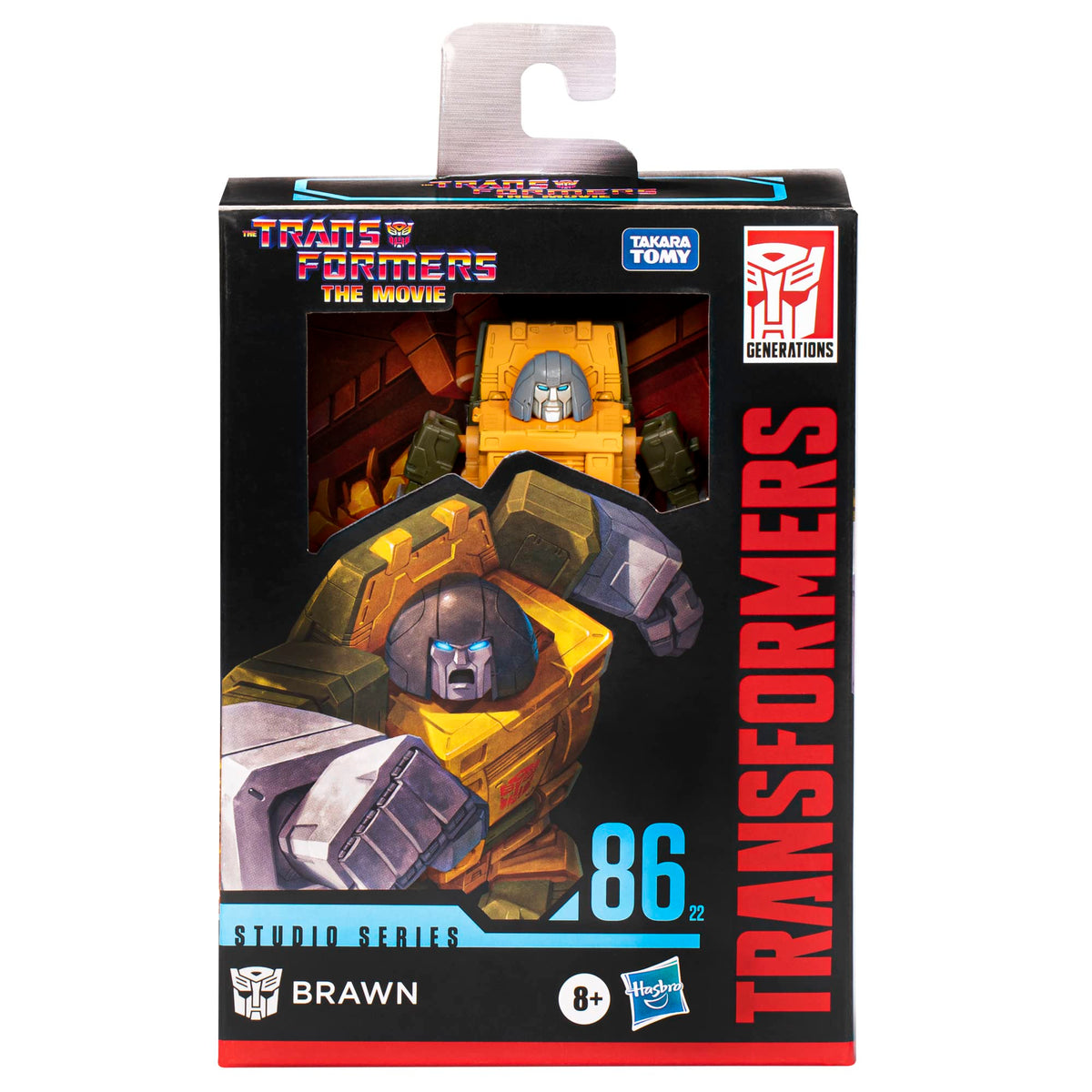 Transformers Studio Series Deluxe The Movie Brawn 4.5-inch Action Figure