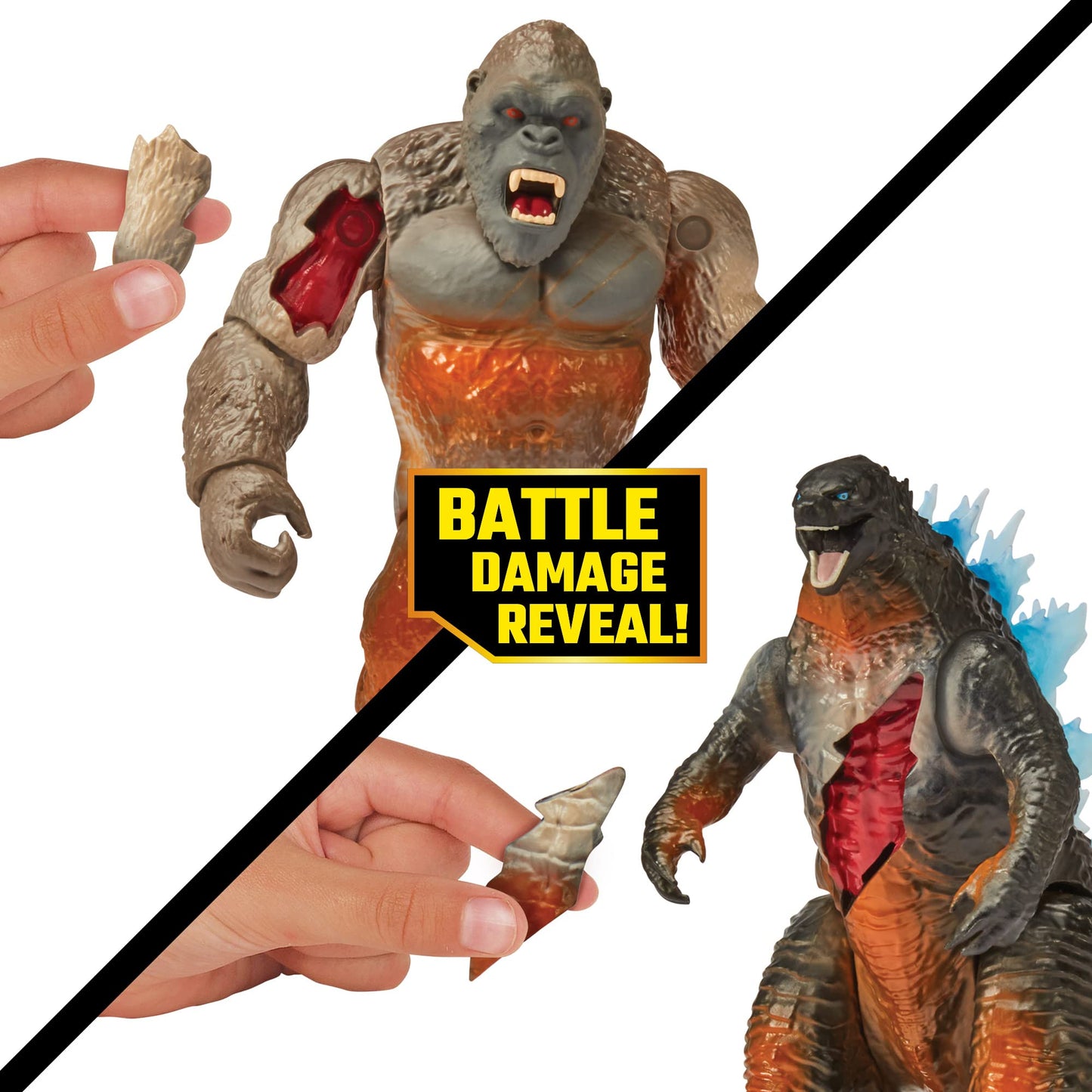 Monsterverse 6" City Battle Bundle by Playmates Toys