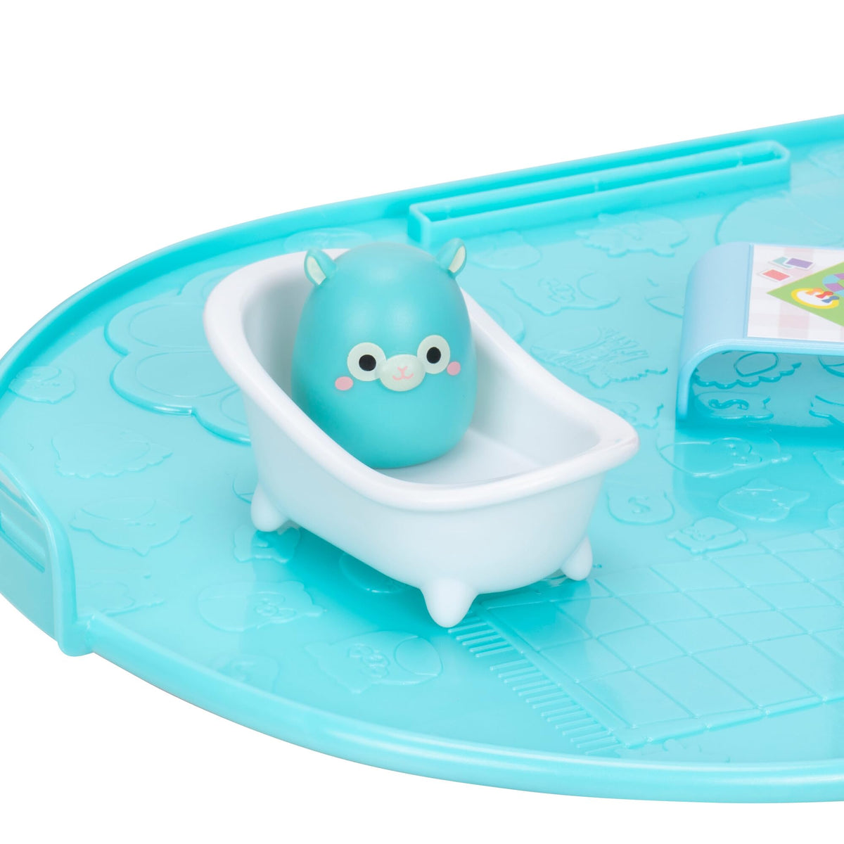 Squish-a-longs Party Pack On-The-Go Playset, Series 1, Three 1” Mini-Squish