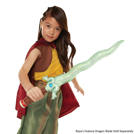 Disney's Raya and The Last Dragon Warrior Adventure Outfit Costume, Size 4-6X
