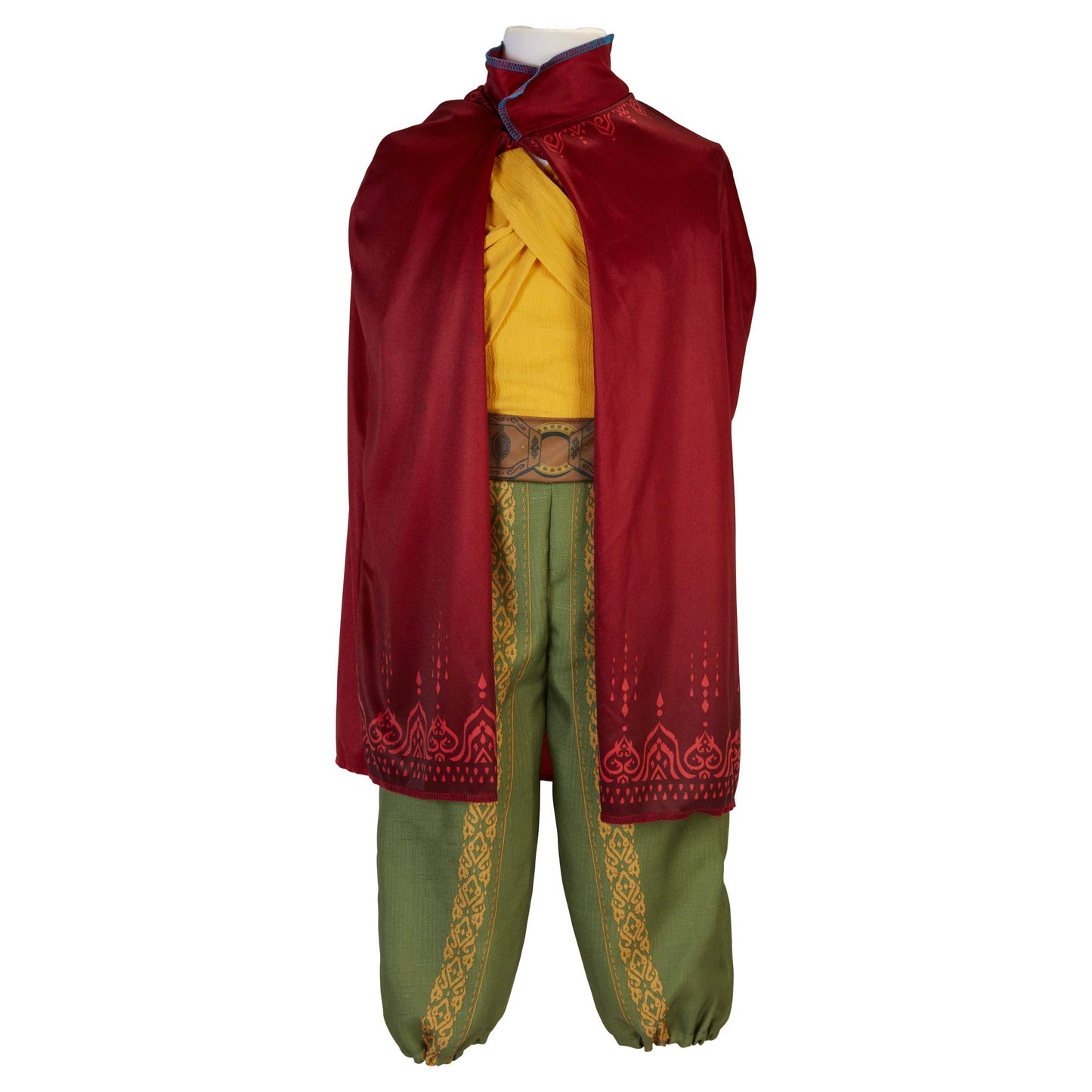 Disney's Raya and the Last Dragon Disney Raya and The Last Dragon Warrior Costume Outfit with Cape for Girls Size 4-6X [Amazon Exclusive] Brown