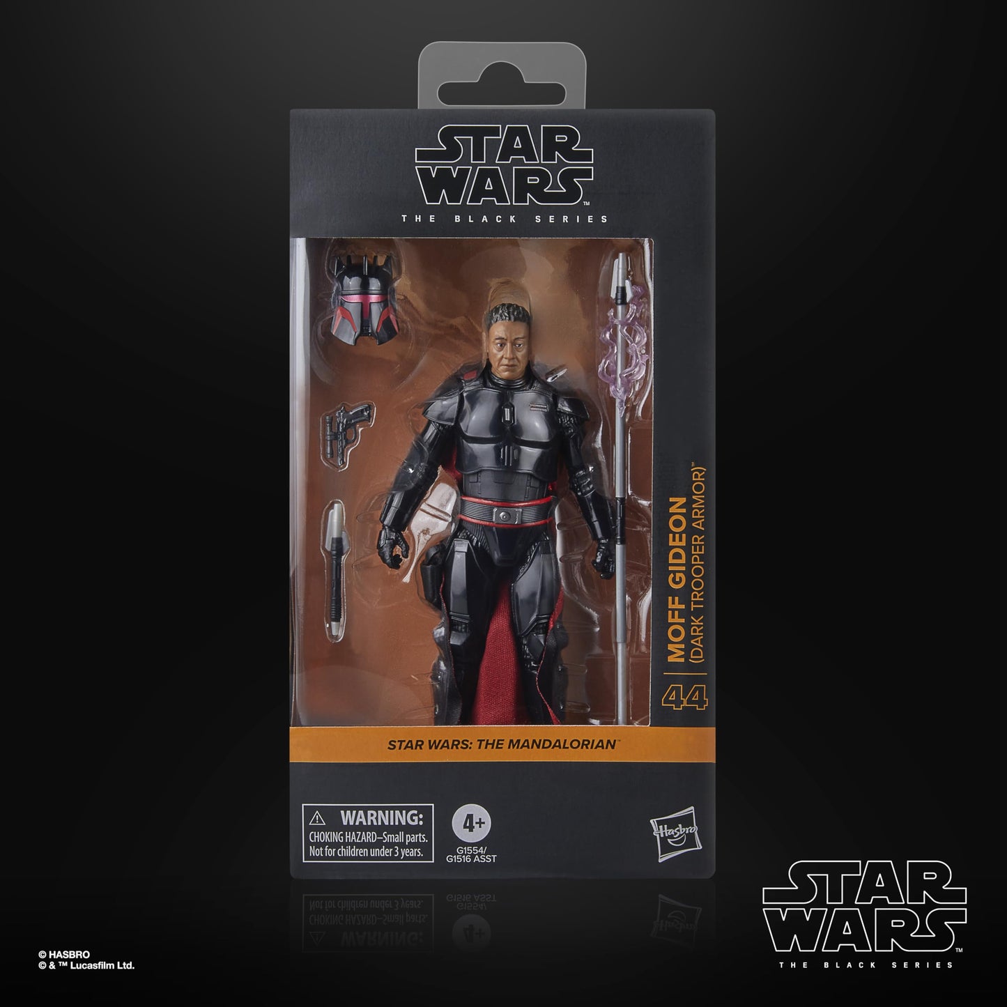 STAR WARS The Black Series Moff Gideon (Dark Trooper Armor), The Mandalorian Premium Collectible 6 Inch Action Figure
