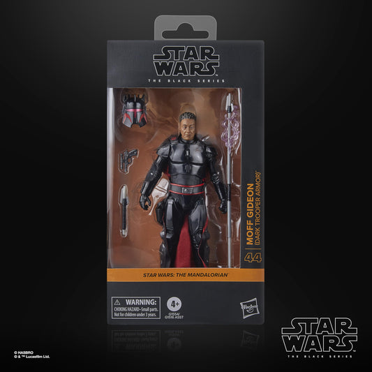 STAR WARS The Black Series Moff Gideon (Dark Trooper Armor), The Mandalorian Premium Collectible 6 Inch Action Figure