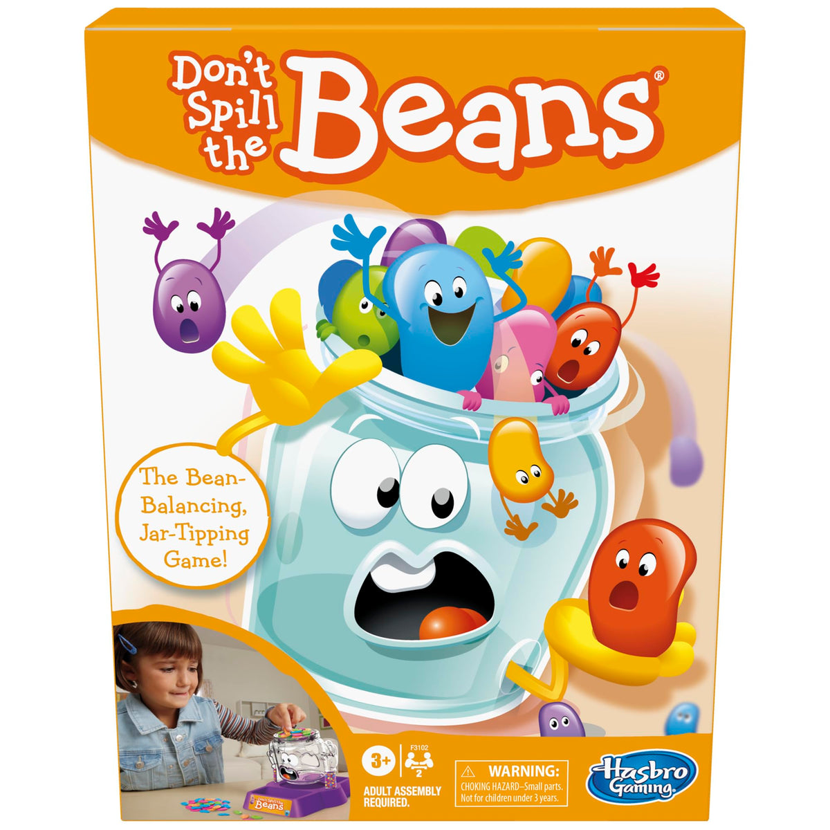 Hasbro Gaming Don't Spill The Beans Game