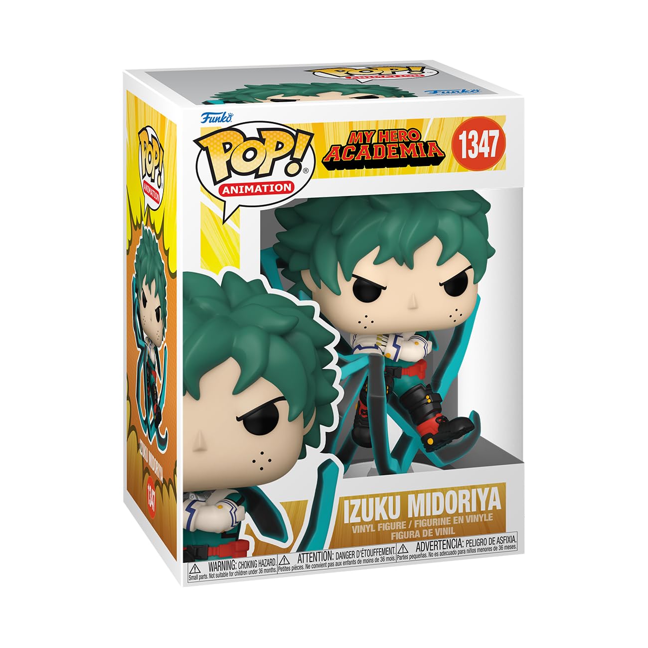 Funko POP! Animation: MHA - Izuku Midoriya - Deku - (Black Whip) - My Hero Academia - Collectable Vinyl Figure - Gift Idea - Official Merchandise - for Kids & Adults - Anime Fans