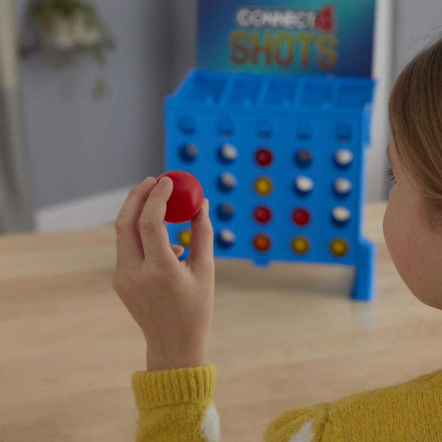 Hasbro Gaming Connect 4 Shots Board Game Activity for Kids Ages 8+, Active Games for Families, 2 Player Game